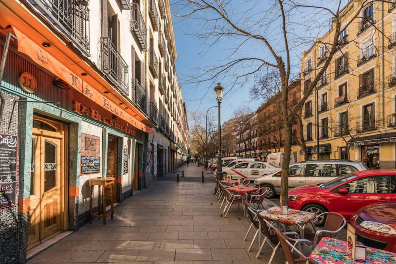 Buhardilla en Calle Amparo-Lavapiés Madrid Exterior foto